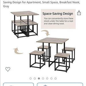 Brand new table and chairs!!